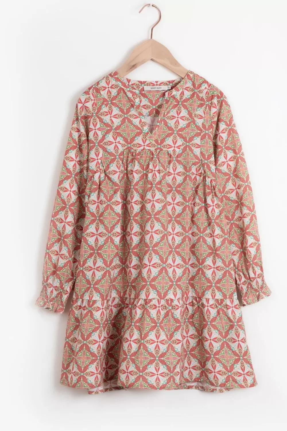 Kids Sissy-Boy Jurken>Multicolour Jurk Met Print