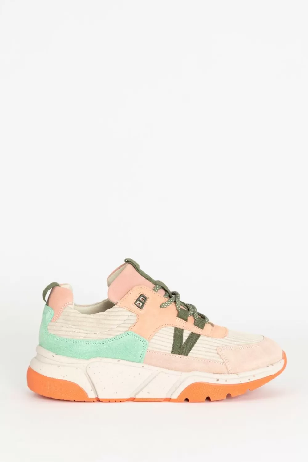 Dames Sissy-Boy Schoenen>Multicolour Suede Sneakers Met Details
