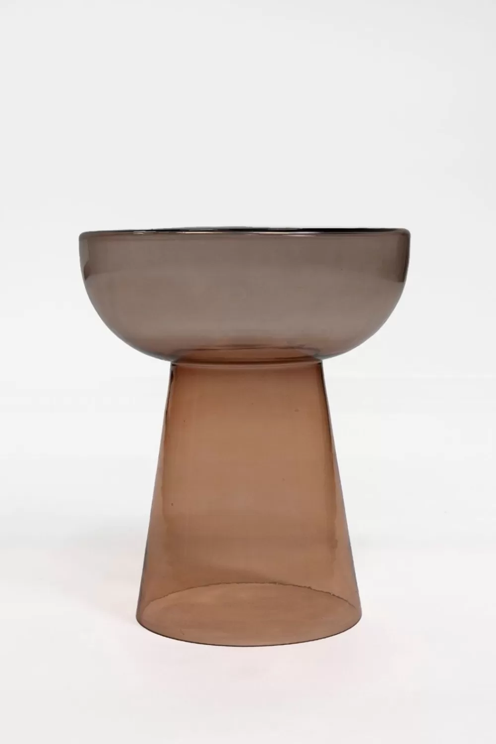 Sissy-Boy Tafels En Bijzettafels>Mushroom Bijzettafel In Smoke Glas