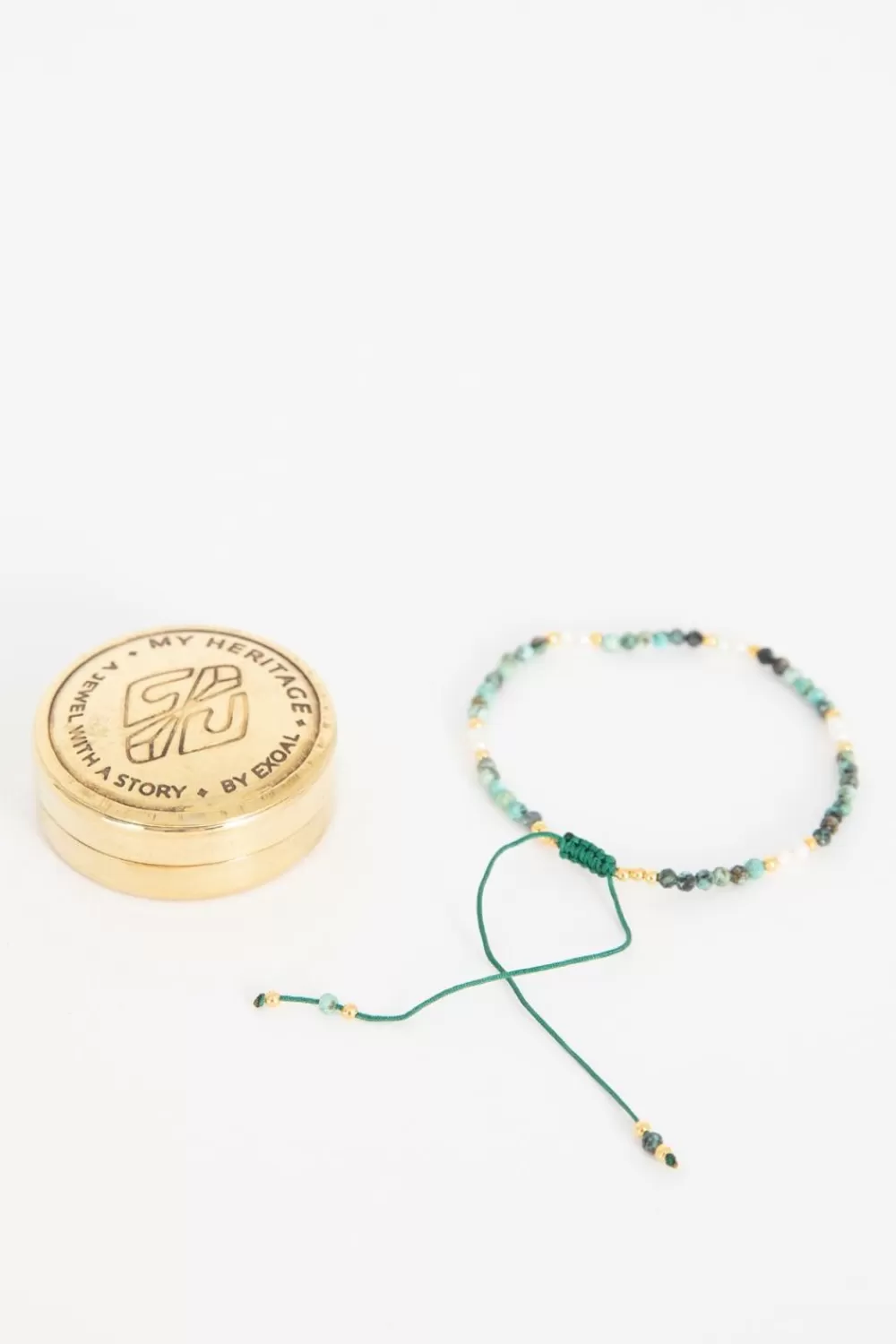Dames Muja Juma Sieraden>My Heritage Armband Turquoise Pearl