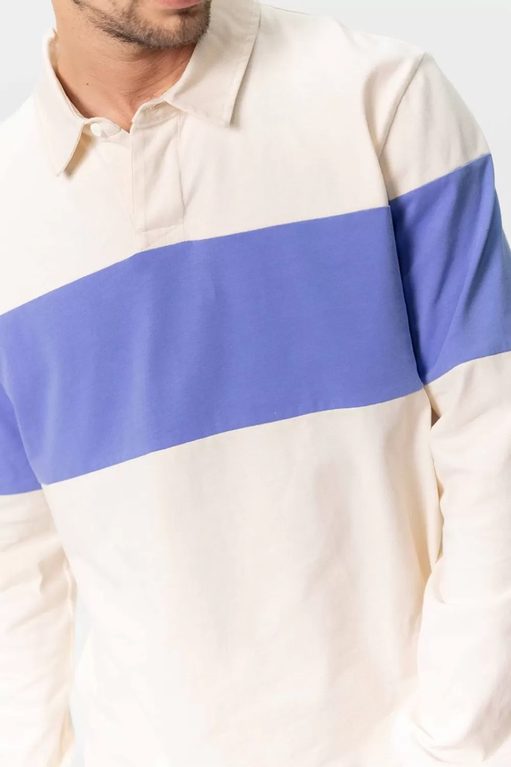 Heren Sissy-Boy Truien En Vesten>Off-White Colourblock Rugby Shirt