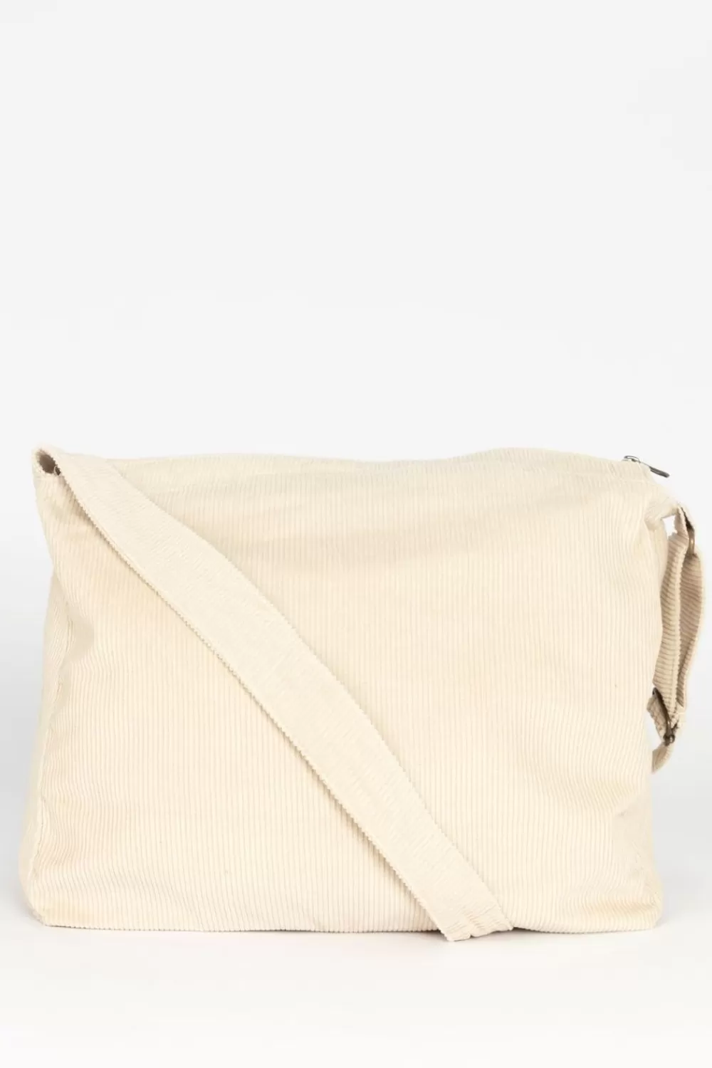 Dames Sissy-Boy Tassen>Off-White Corduroy Crossbody Tas