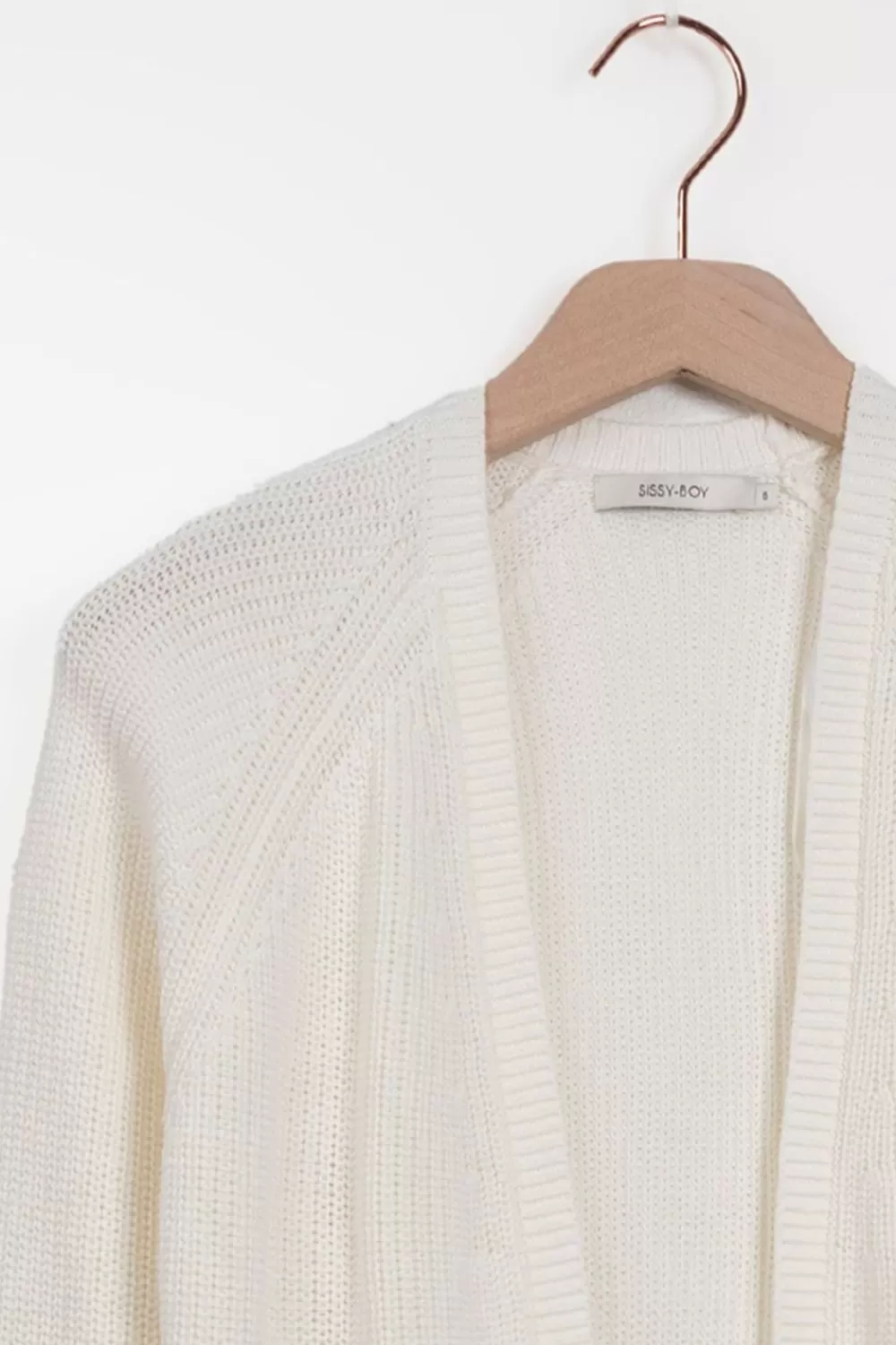Dames Sissy-Boy Truien En Vesten>Off-White Gebreid Vest