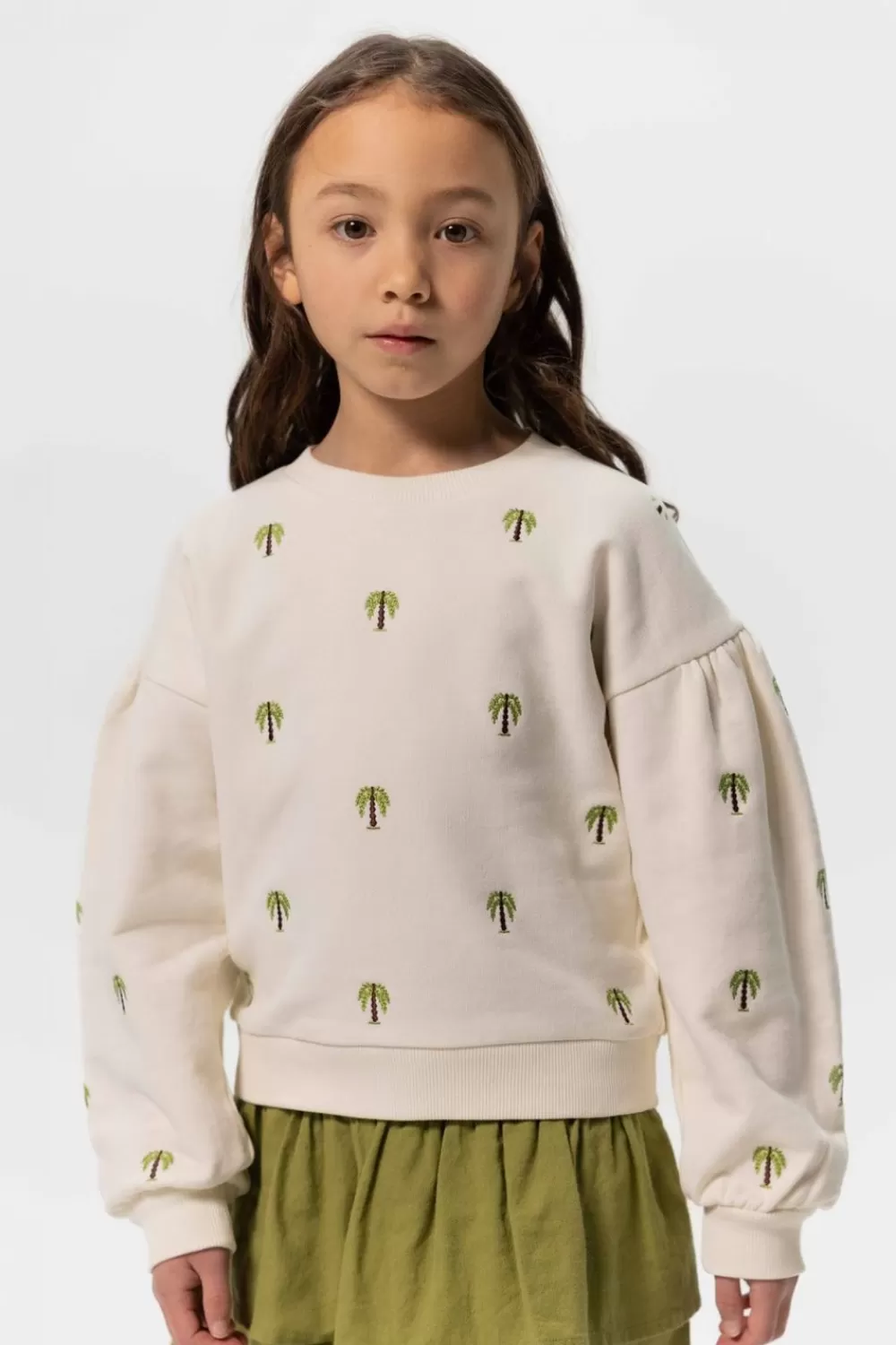 Kids Sissy-Boy Truien En Vesten>Off-White Sweater Met Palmboom Embroidery