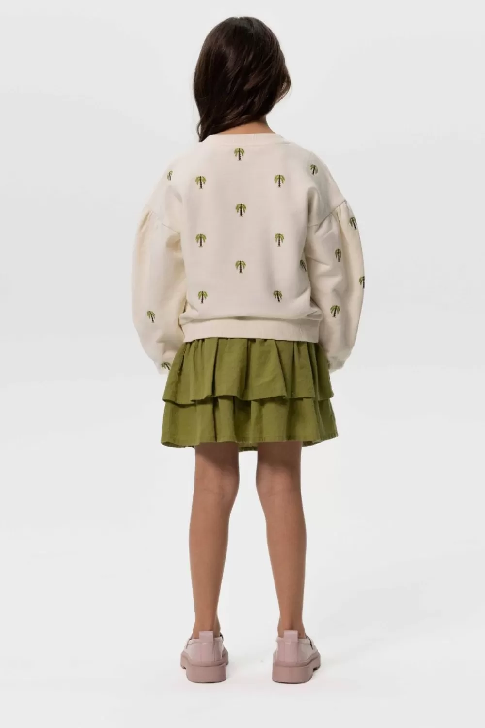 Kids Sissy-Boy Truien En Vesten>Off-White Sweater Met Palmboom Embroidery
