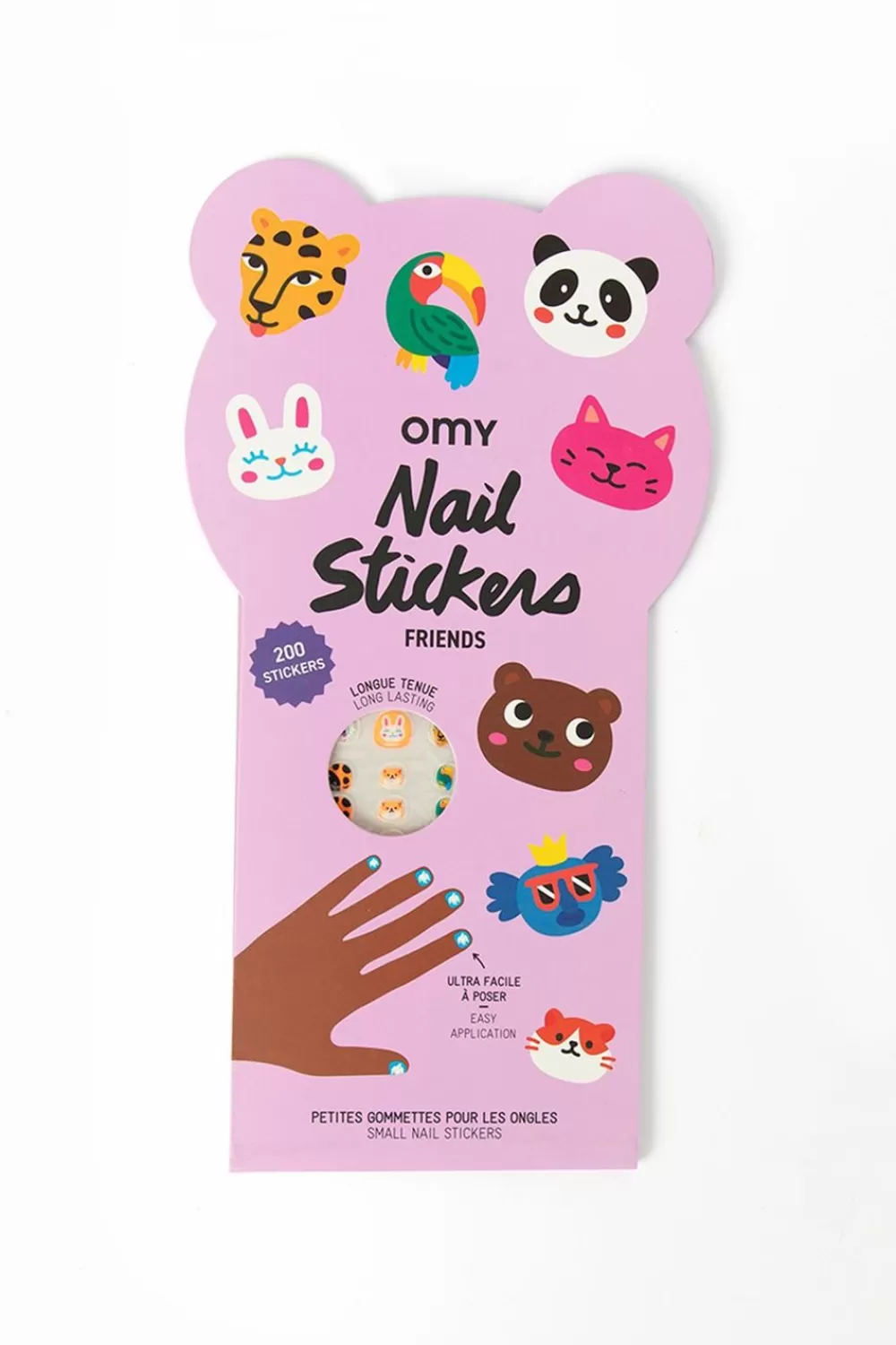 Kids OMY Diverse Speelgoed> Nagelstickers Dierenvriendjes
