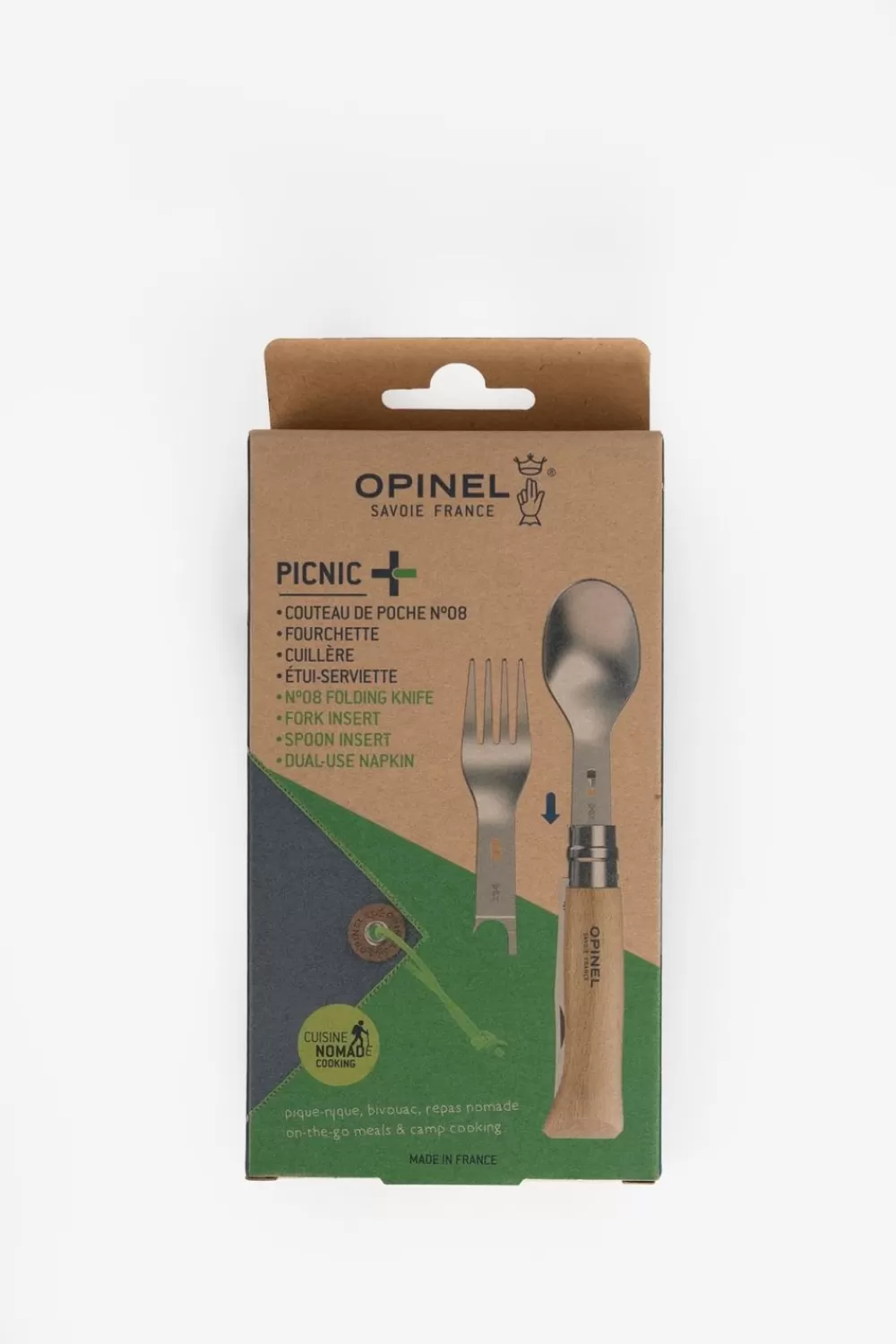 Opinel Bestek> Outdoor Bestekset Picnic +