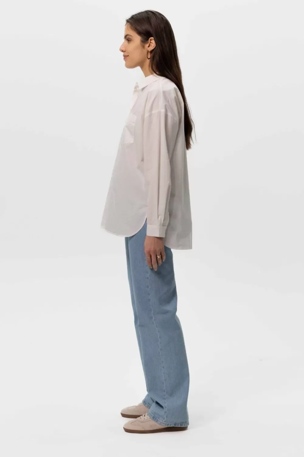 Dames Sissy-Boy Blouses>Oversized Poplin Overhemd