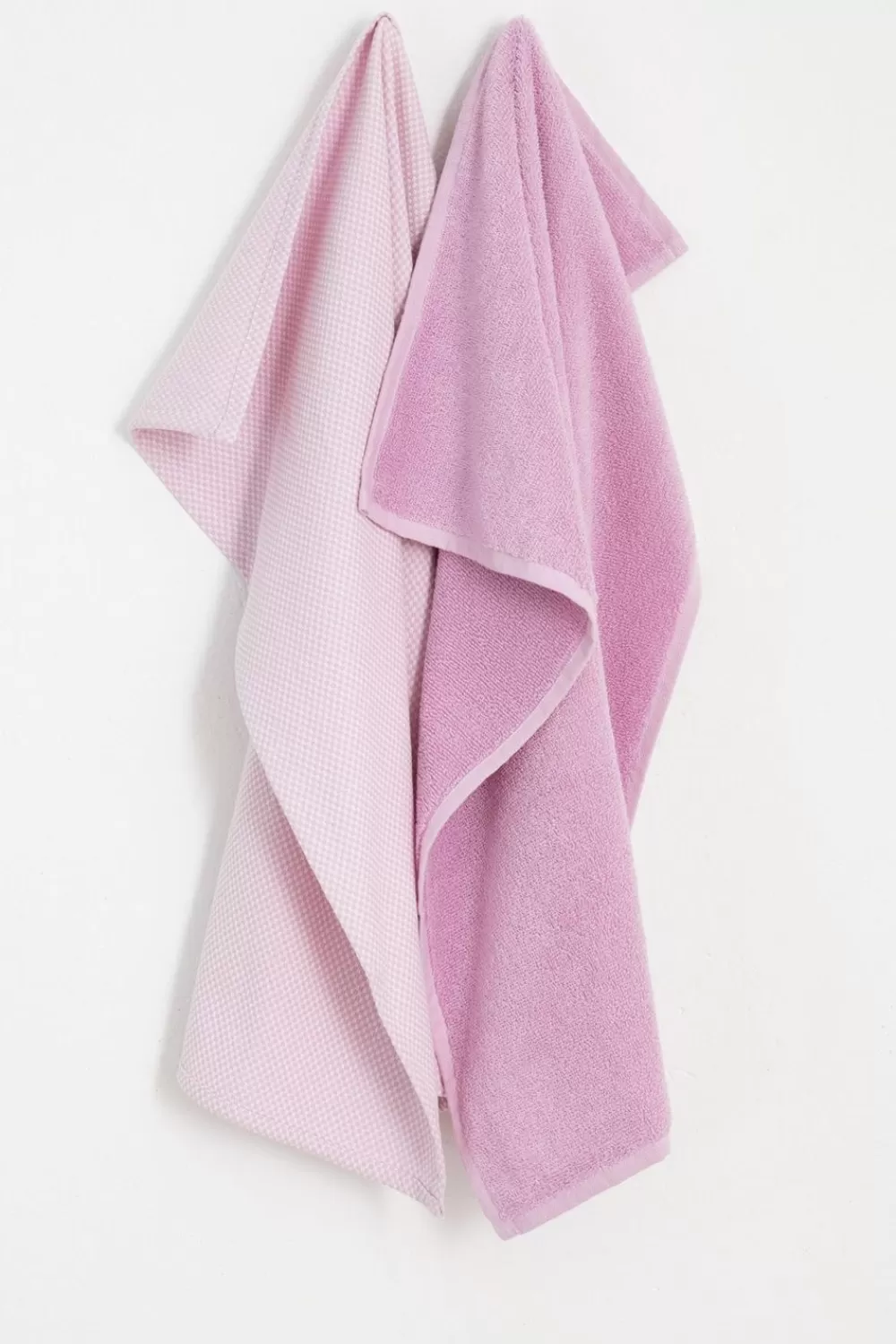 Sissy-Boy Keukentextiel>Paarse Handdoek En Theedoek Terry