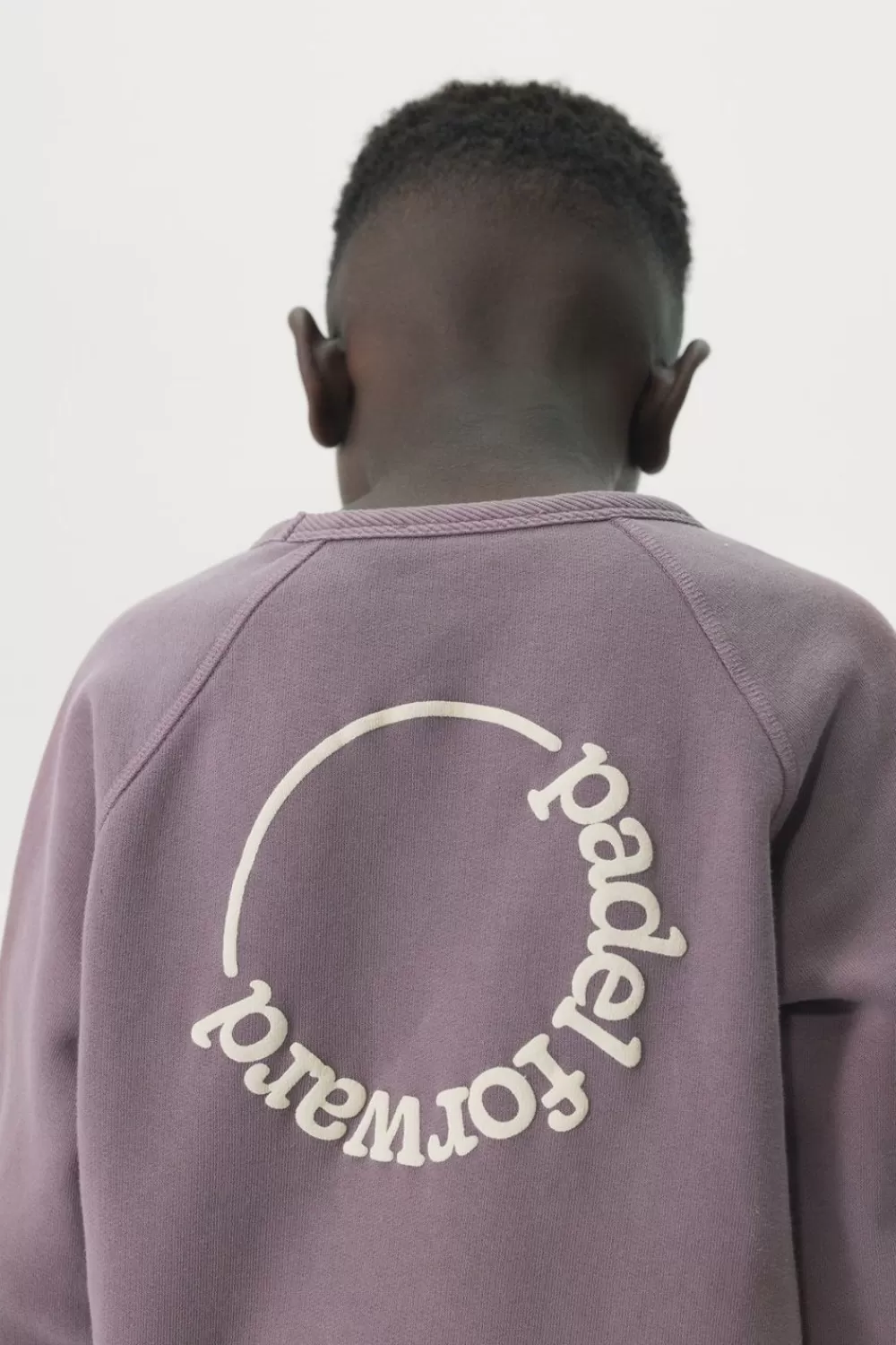 Kids Sissy-Boy Truien En Vesten>Paarse Raglan Sweater Met Print