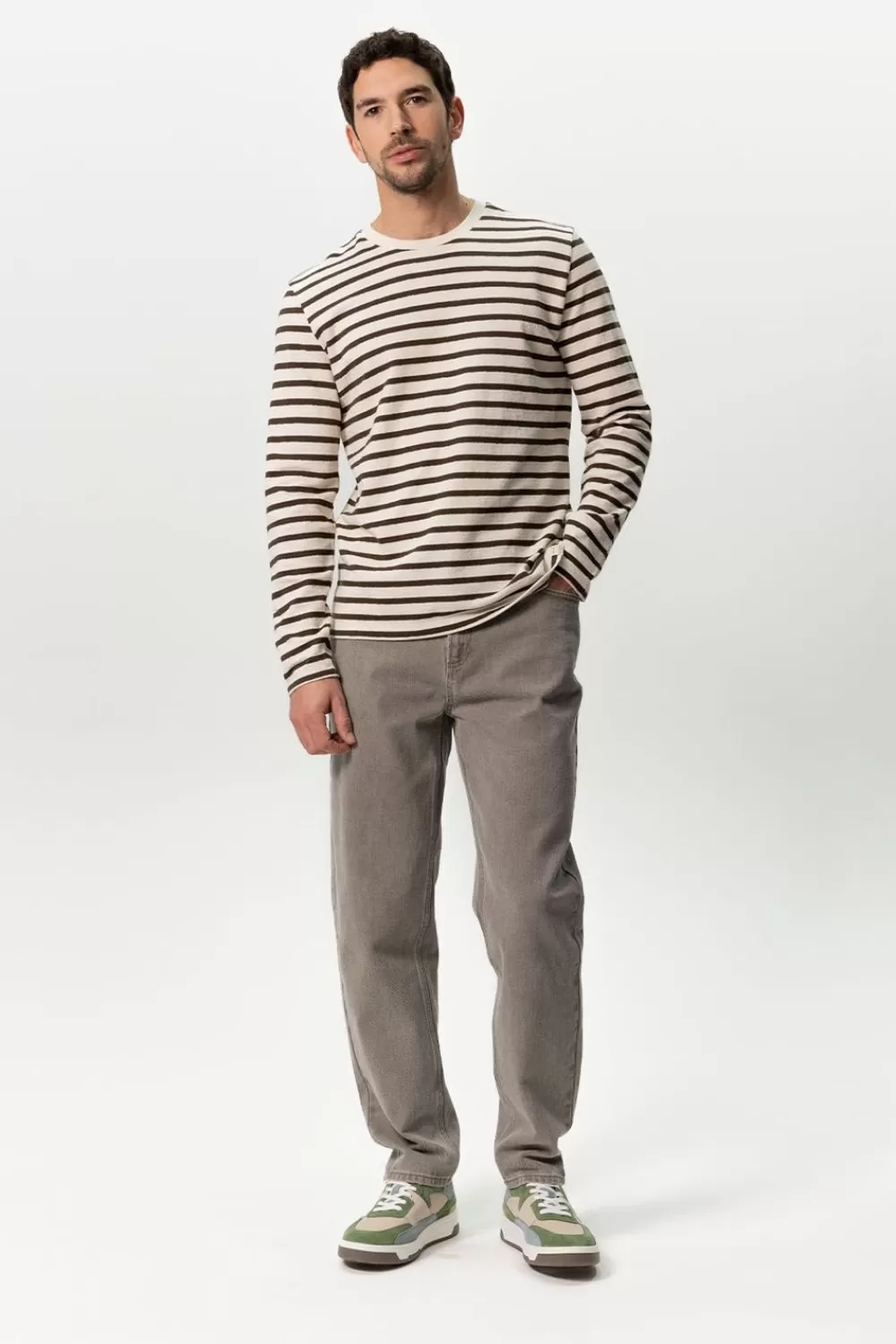 Heren Sissy-Boy Broeken>Perry Grey Loose Fit Jeans