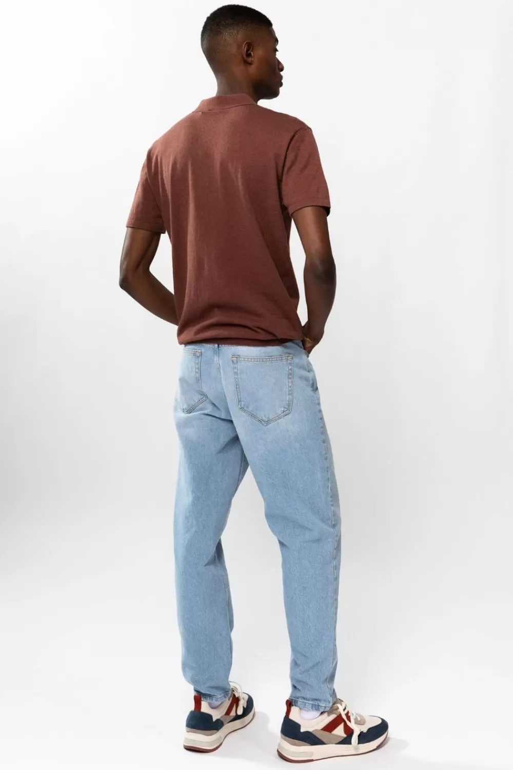 Heren Sissy-Boy Broeken>Perry Light Blue Loose Fit Jeans