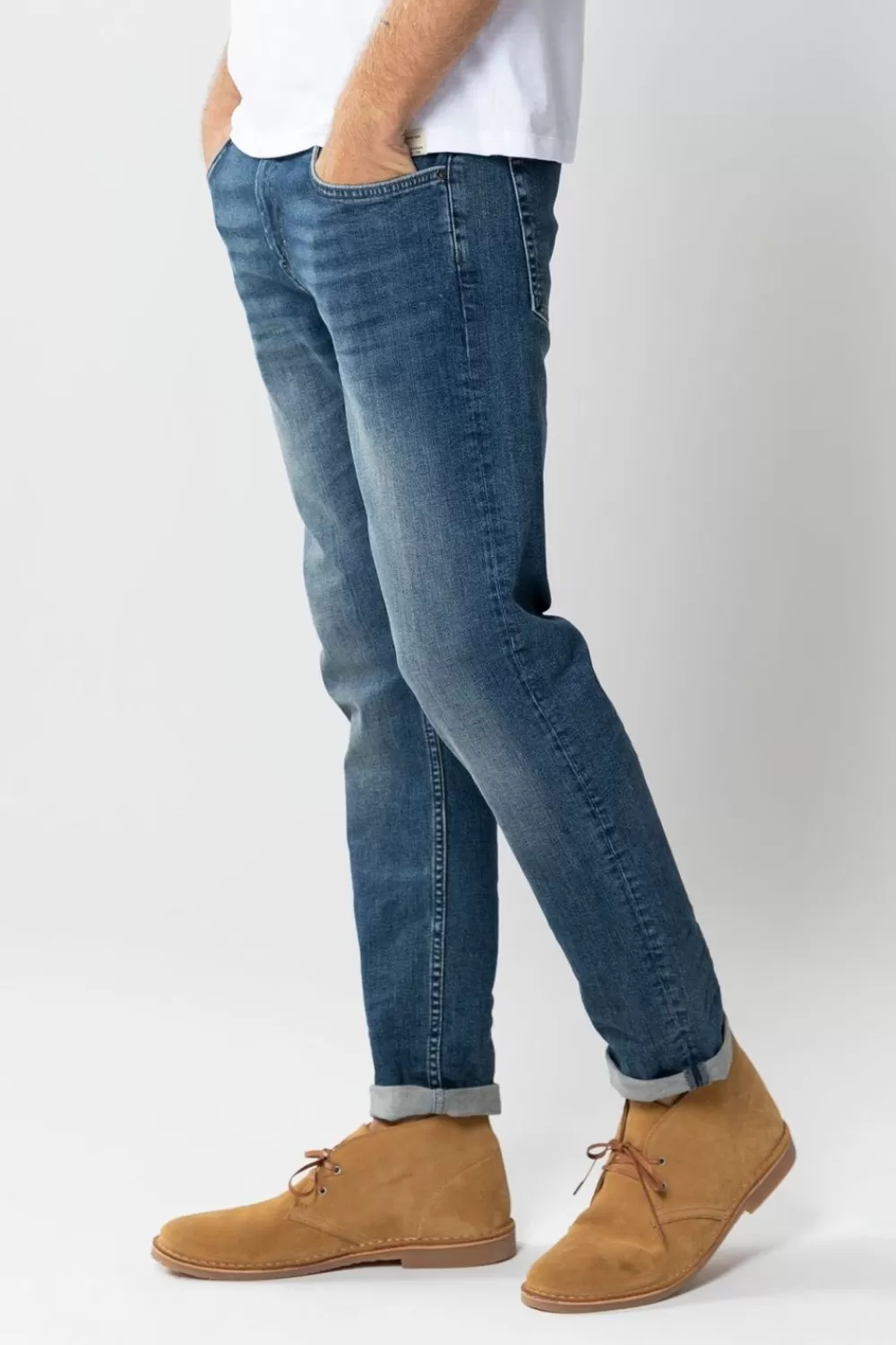 Heren Sissy-Boy Broeken>Phil True Blue Regular Fit Jeans