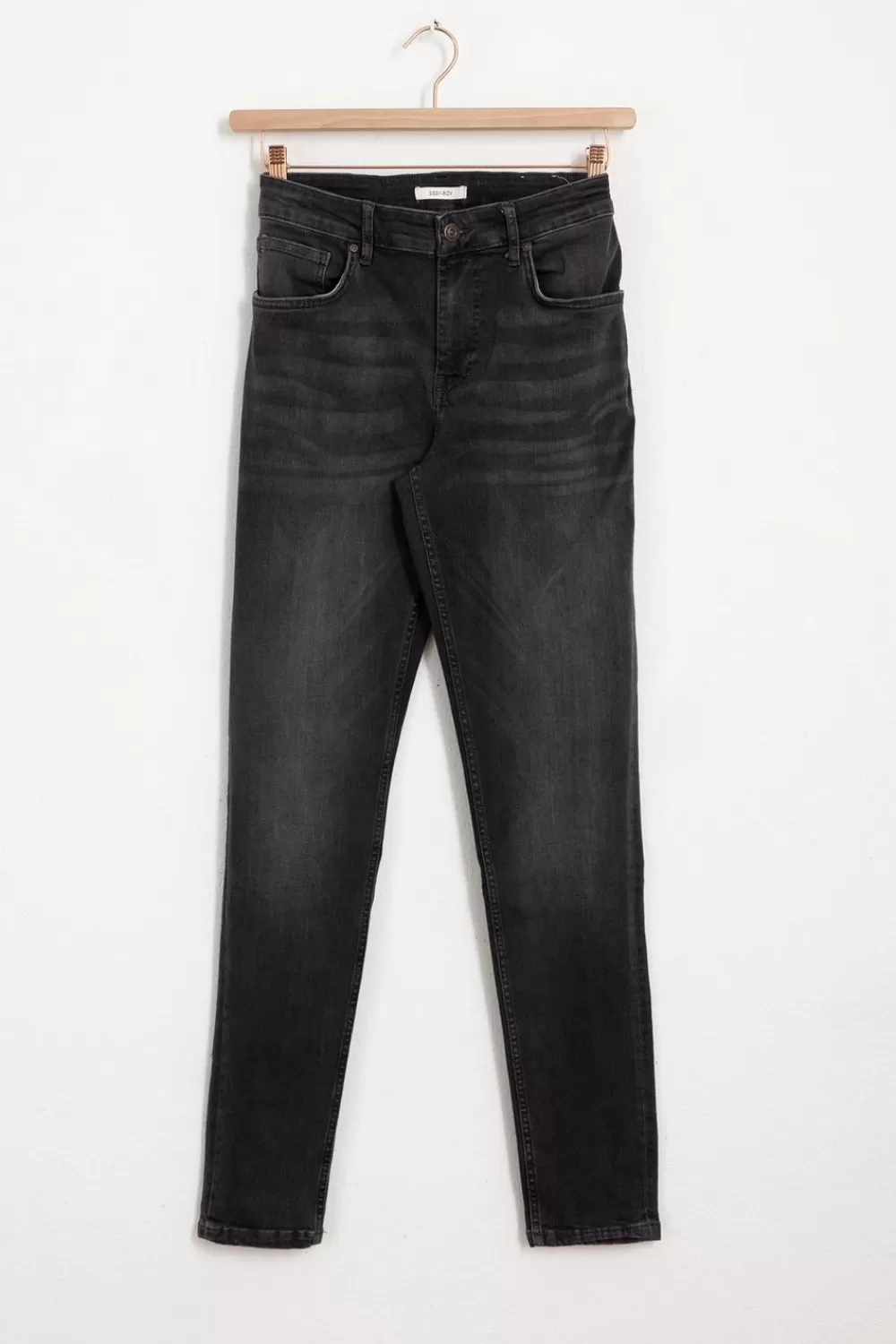 Heren Sissy-Boy Broeken>Porter Dark Grey Slim Fit Jeans