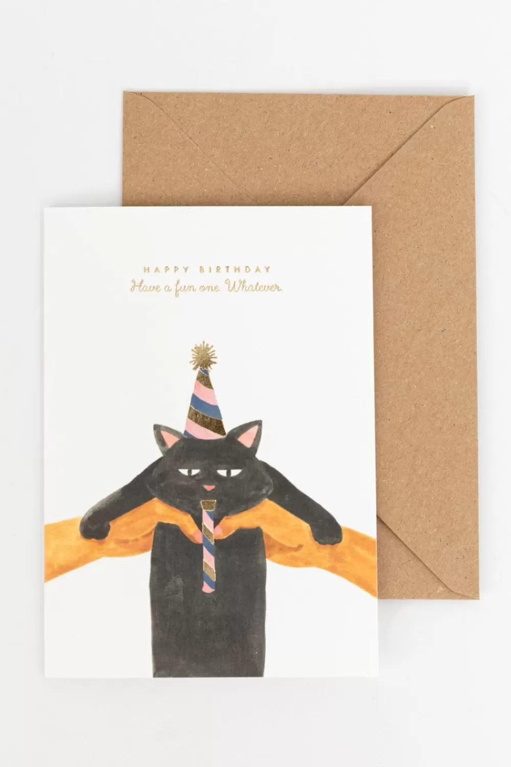 Sissy-Boy Stationery>Postkaart Happy Birthday Cat