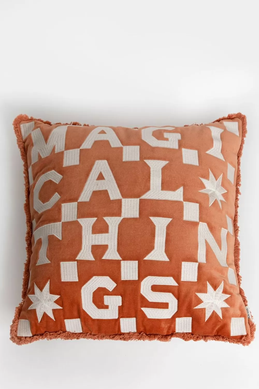 Sissy-Boy Kussens>Roest Oranje Velvet Sierkussen Magical Things