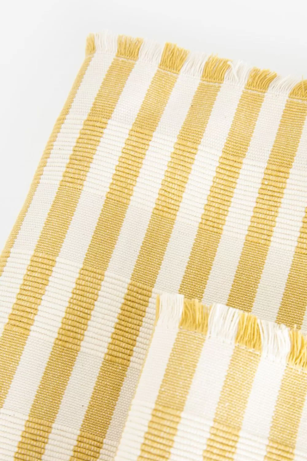 Sissy-Boy Keukentextiel>Set Van 2 Lichtgroene Gestreepte Placemats