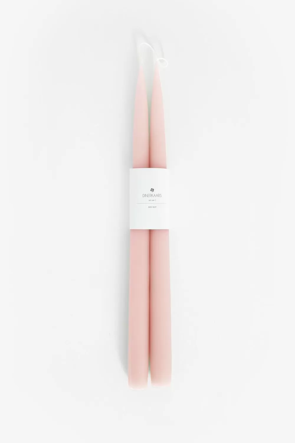 Sissy-Boy Kaarsen>Set Van 2 Lichtroze Dinerkaarsen 35 Cm