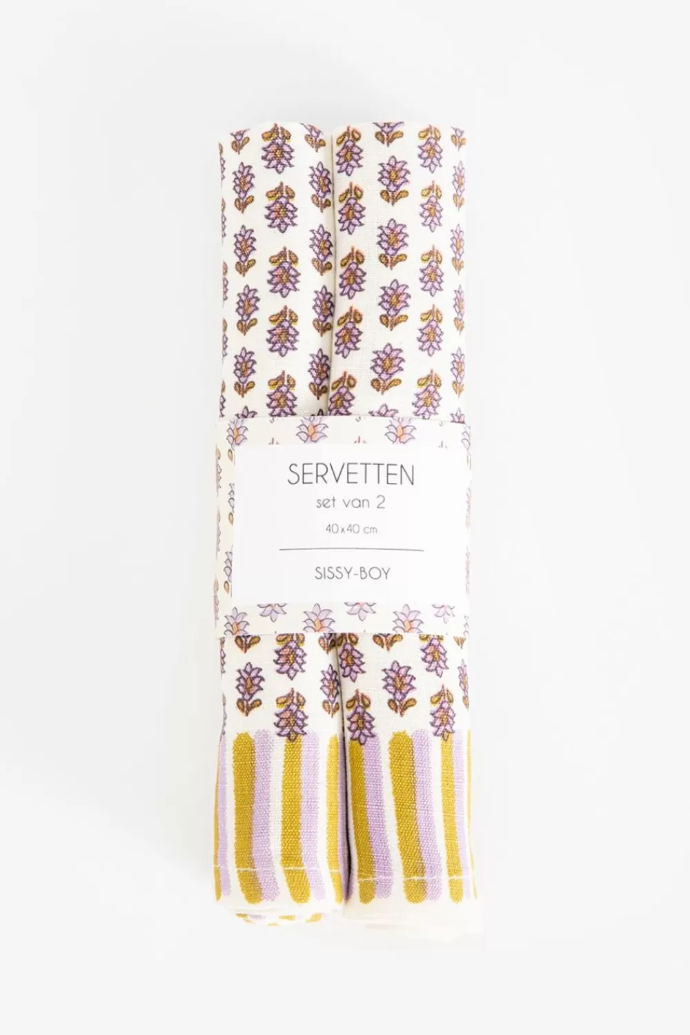 Sissy-Boy Keukentextiel>Set Van 2 Servetten Met Color Print