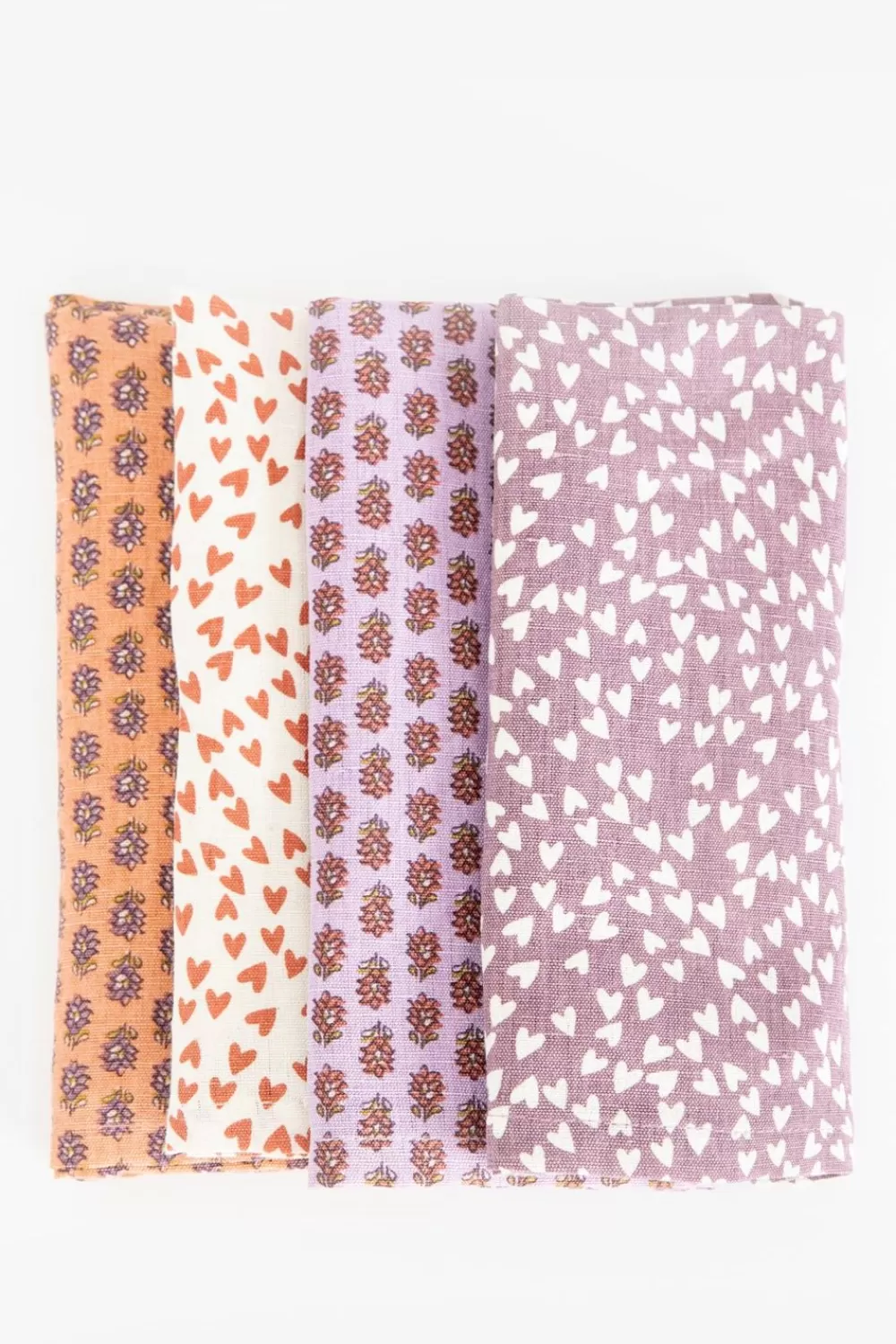 Sissy-Boy Keukentextiel>Set Van 4 Servetten In Color Print