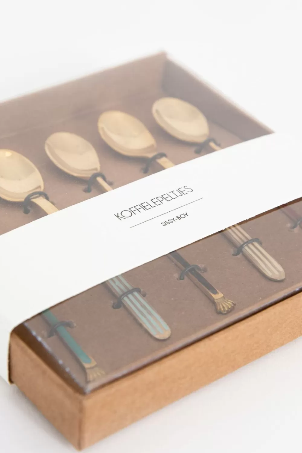 Sissy-Boy Bestek>Set Van 5 Vintage Koffielepeltjes