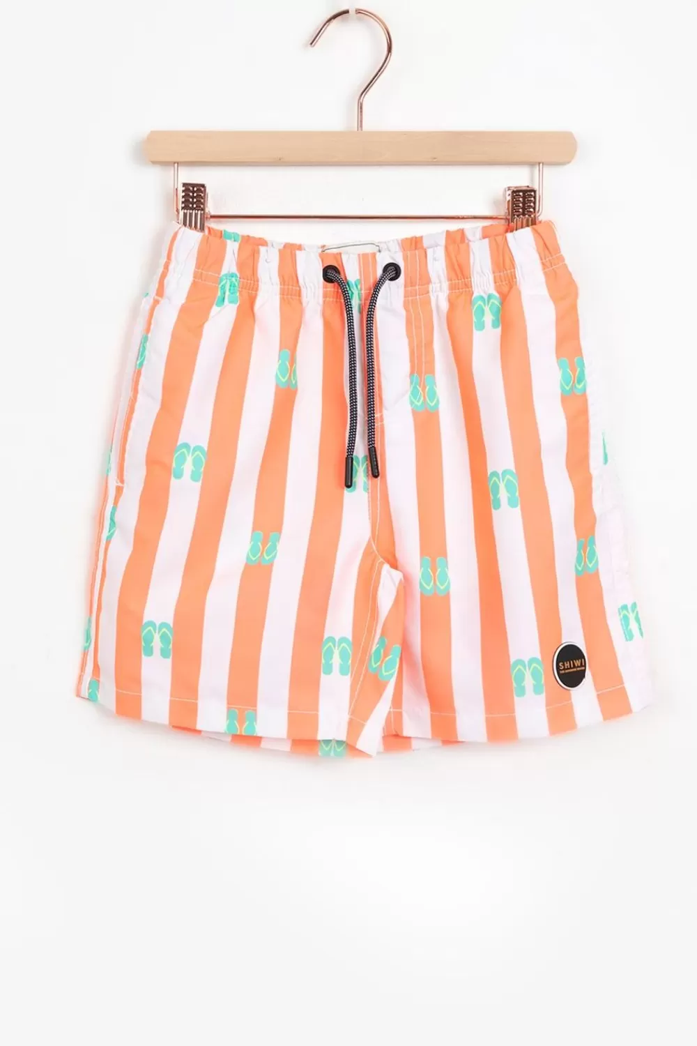 Kids Shiwi Swimwear> Gestreepte Zwembroek Flipflops