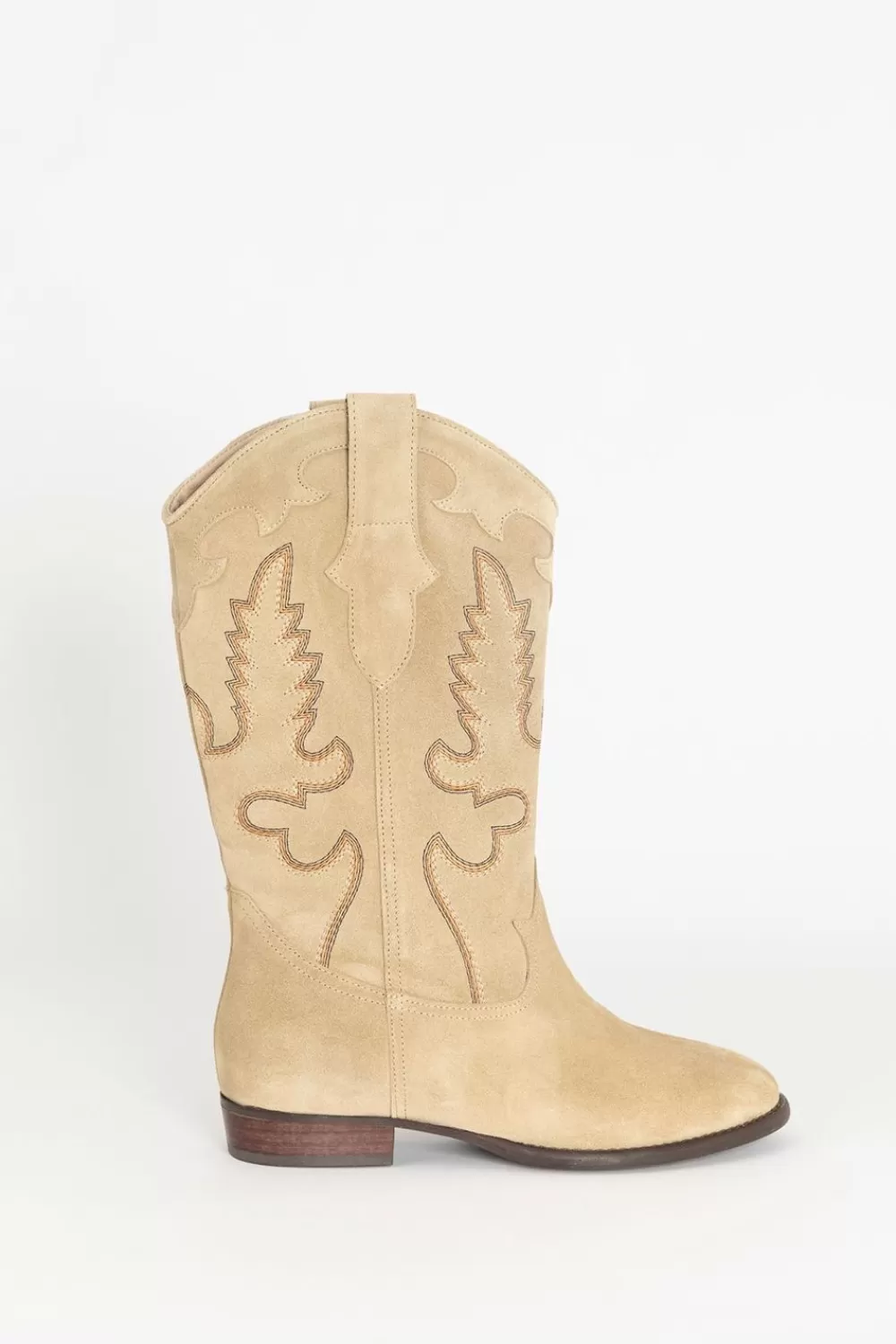 Dames Sissy-Boy Schoenen>Suede Western Laarzen