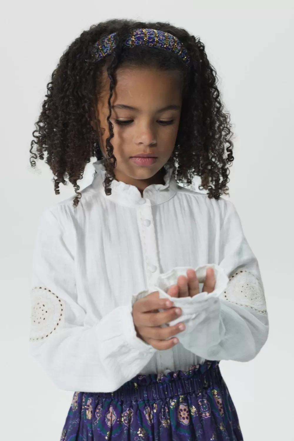 Kids Sissy-Boy Blouses>Te Blouse Met Embroidery Details