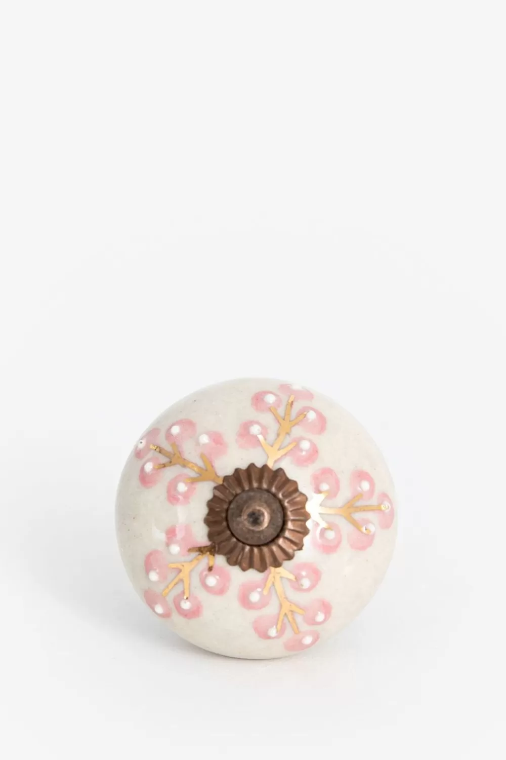 Sissy-Boy Woonaccessoires>Te Deurknop Met Roze Bloemetjes