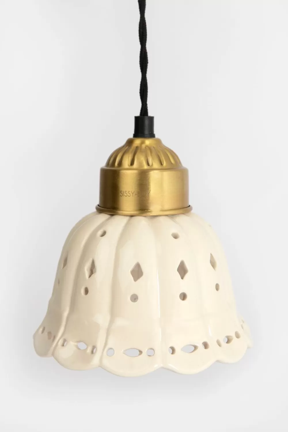 Sissy-Boy Verlichting>Te Keramische Hanglamp Met Brass
