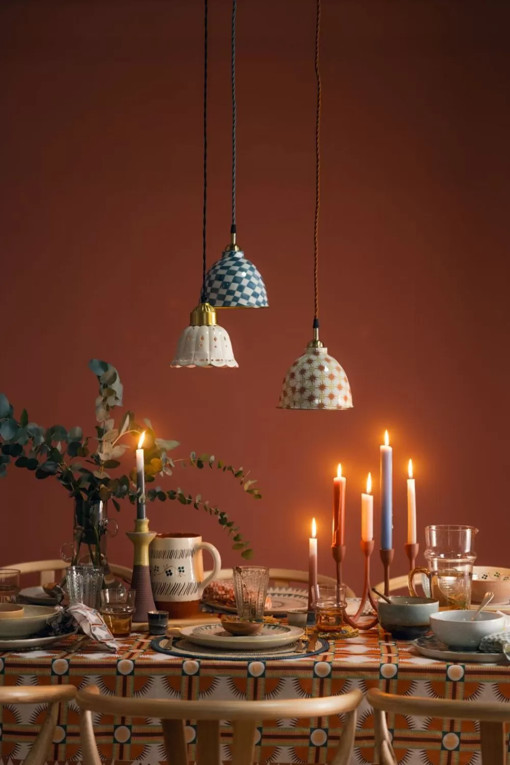 Sissy-Boy Verlichting>Te Keramische Hanglamp Met Brass