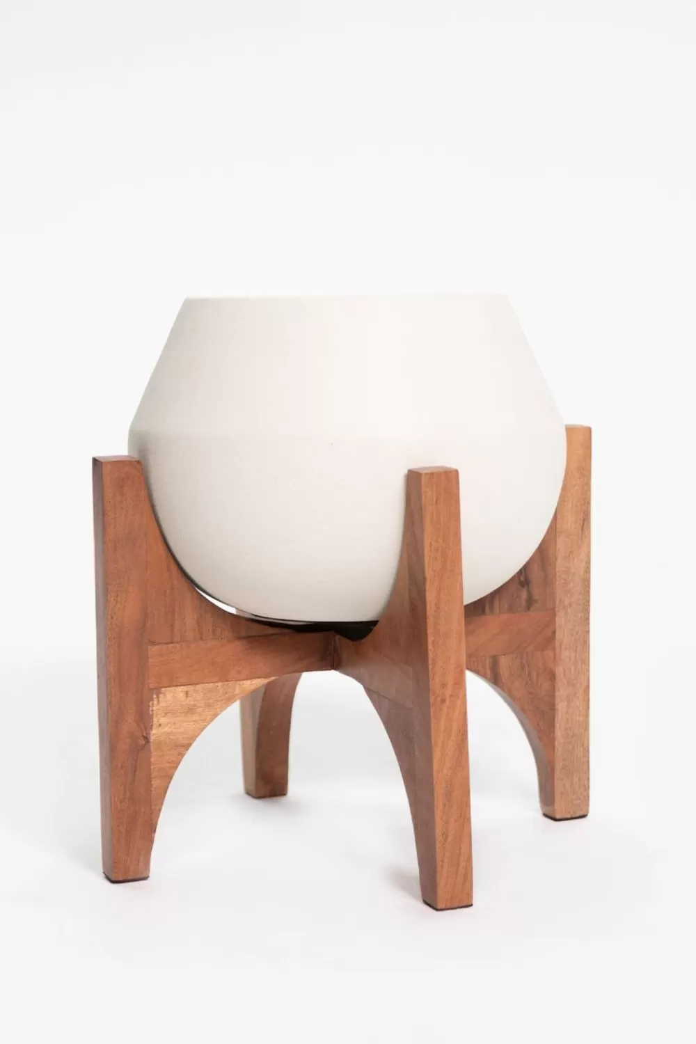 Sissy-Boy Woonaccessoires>Te Plantenpot Met Houten Standaard