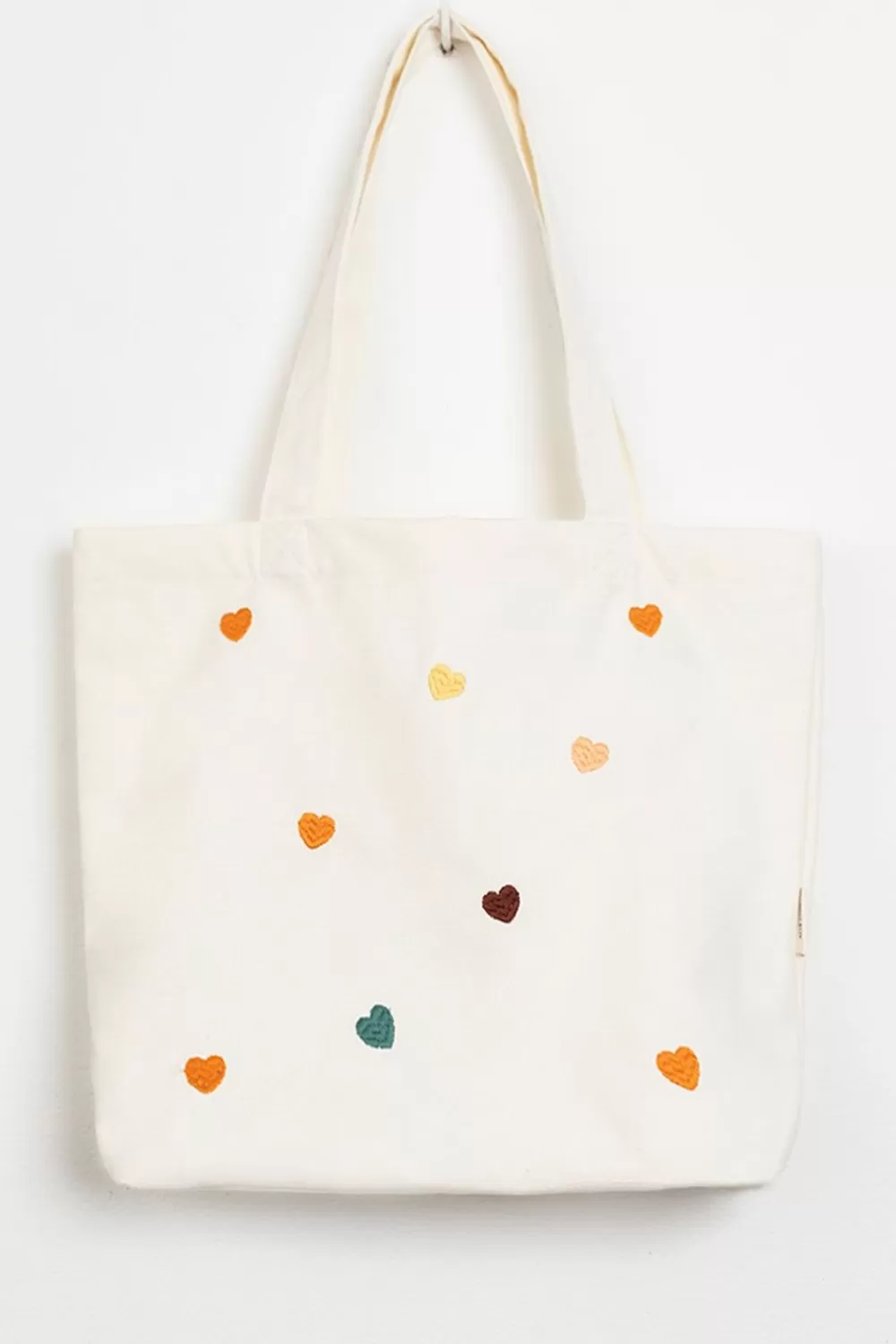 Kids Sissy-Boy Accessoires>Te Shopper Met Hartjes Embroidery