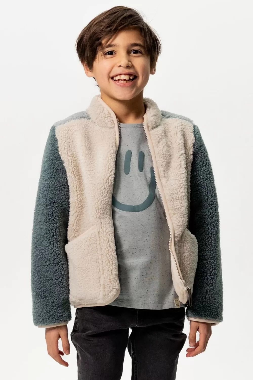 Kids Sissy-Boy Blazers & Jasjes>Teddy Colourblock Jasje