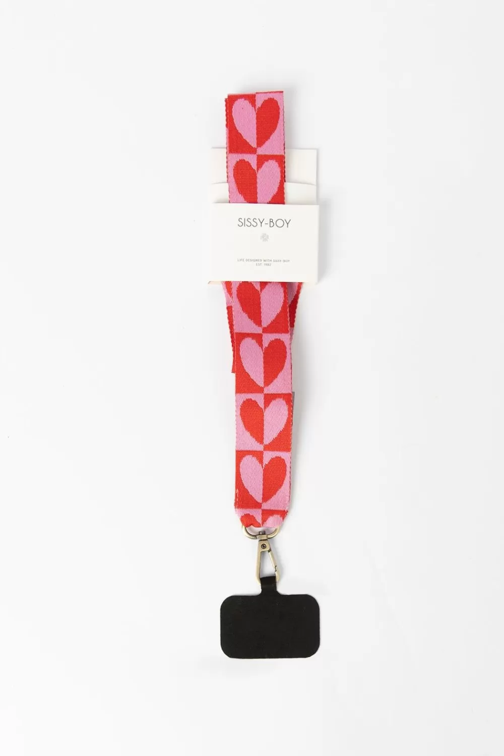Dames Sissy-Boy Diverse Accessoires>Telefoonkoord Met Hartjes