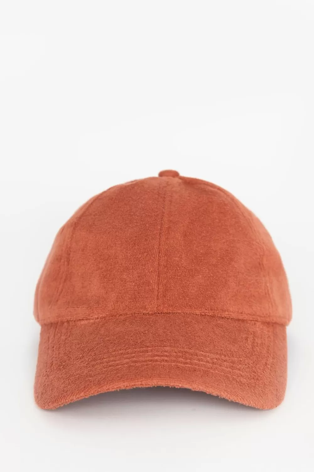 Dames Sissy-Boy Hoeden En Petten>Terracotta Badstof Pet