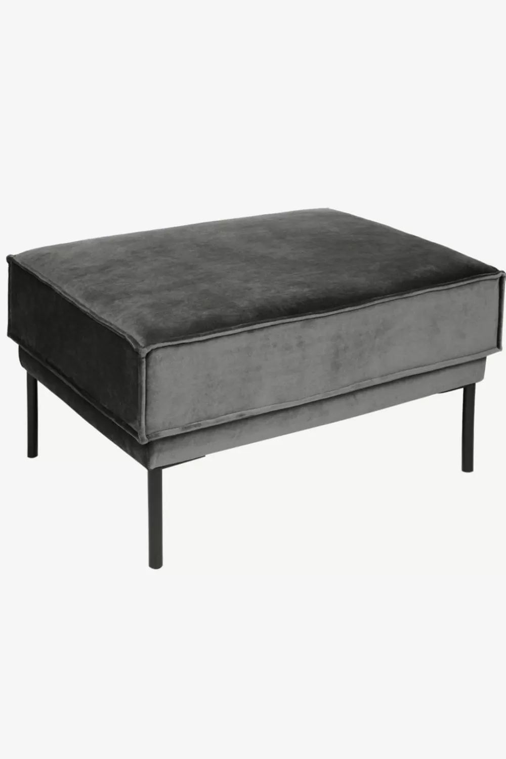 Sissy-Boy Hockers En Poefjes>The Duchess Velvet Hocker Antraciet