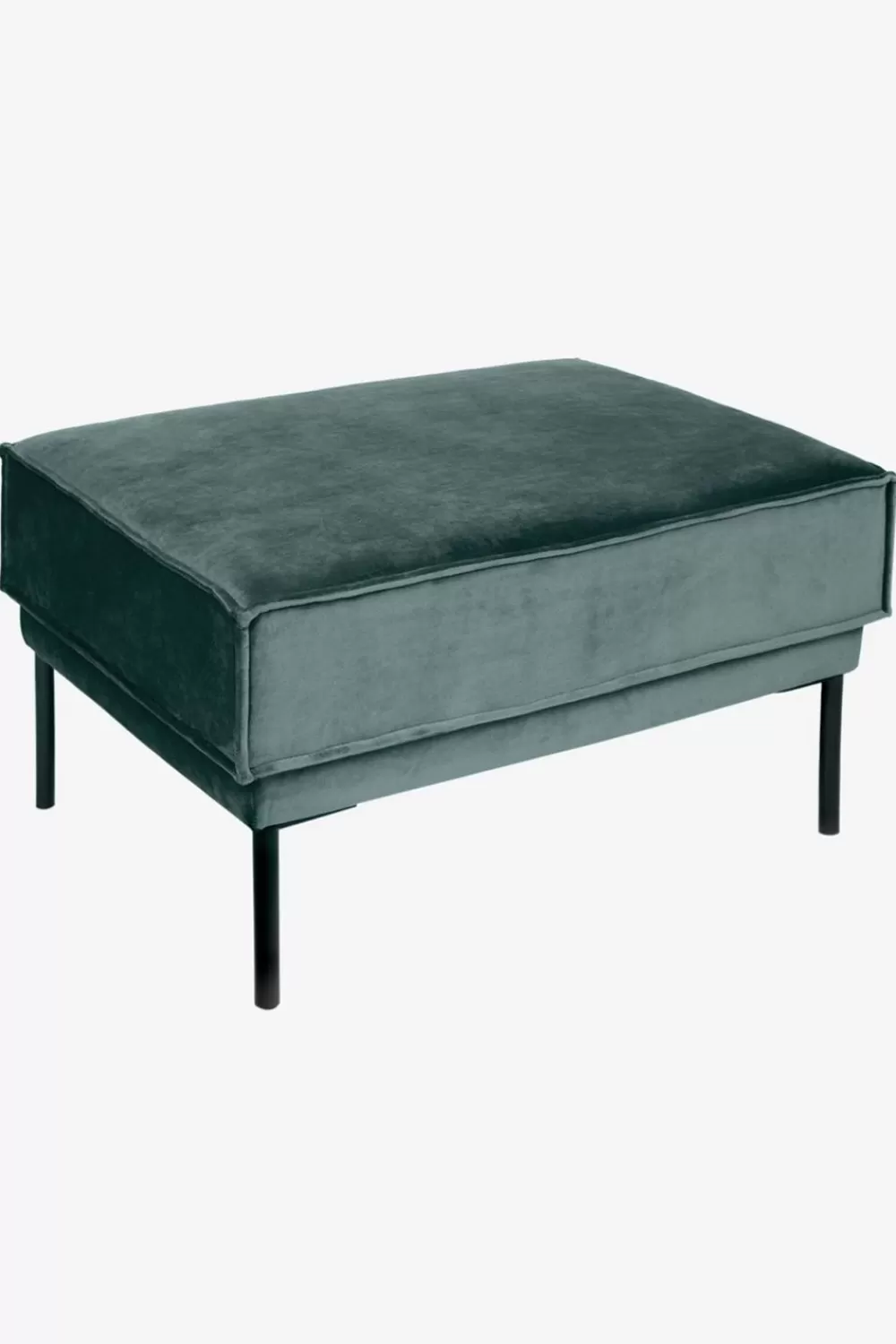 Sissy-Boy Hockers En Poefjes>The Duchess Velvet Hocker Grijs Blauw