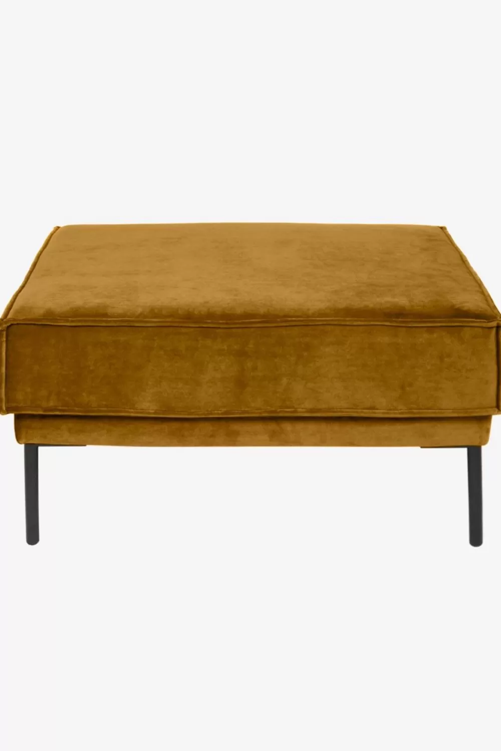 Sissy-Boy Hockers En Poefjes>The Duchess Velvet Hocker Okergeel