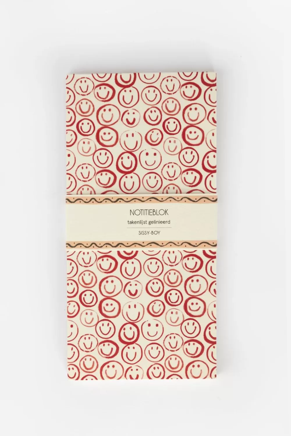 Sissy-Boy Stationery>To Do Notitieblok Met Rode Smileyprint