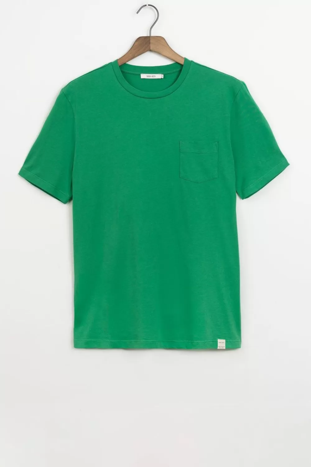 Heren Sissy-Boy T-Shirts>T-Shirt Met Borstzak