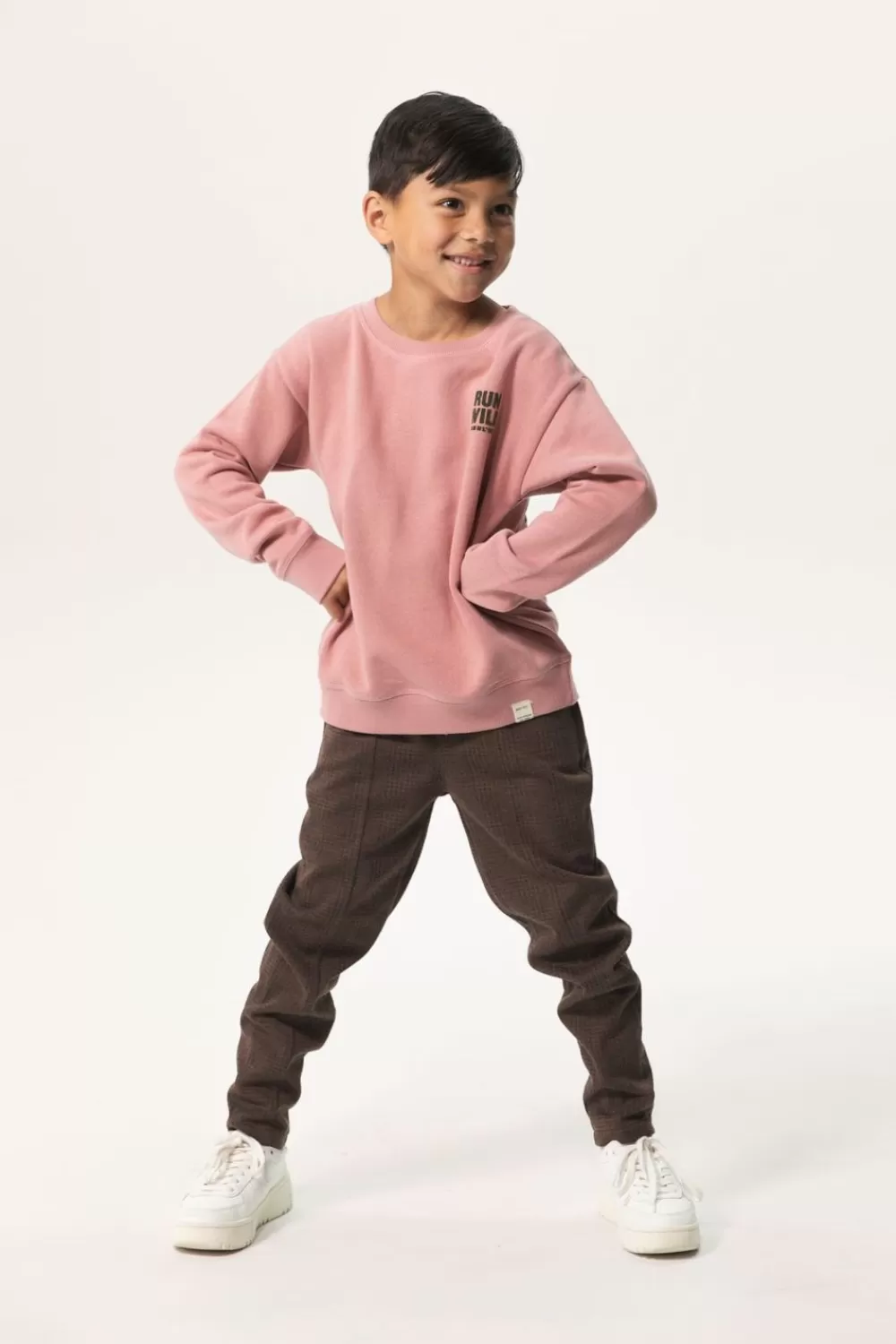 Kids Sissy-Boy Truien En Vesten>Vergrijsd Sweater Met Print