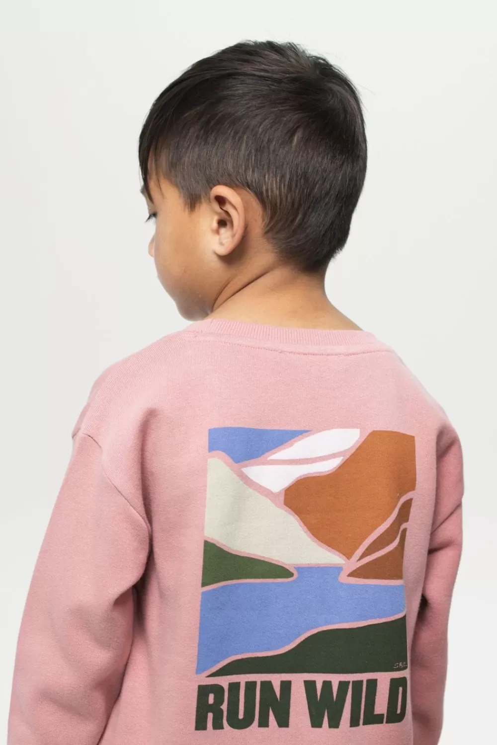Kids Sissy-Boy Truien En Vesten>Vergrijsd Sweater Met Print