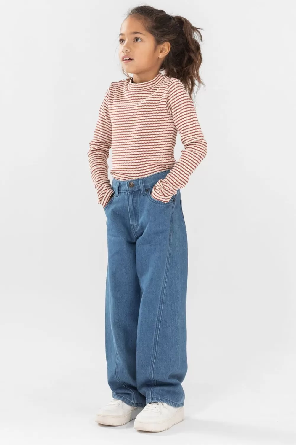 Kids Sissy-Boy Broeken>Waldorf E Straight Fit Jeans