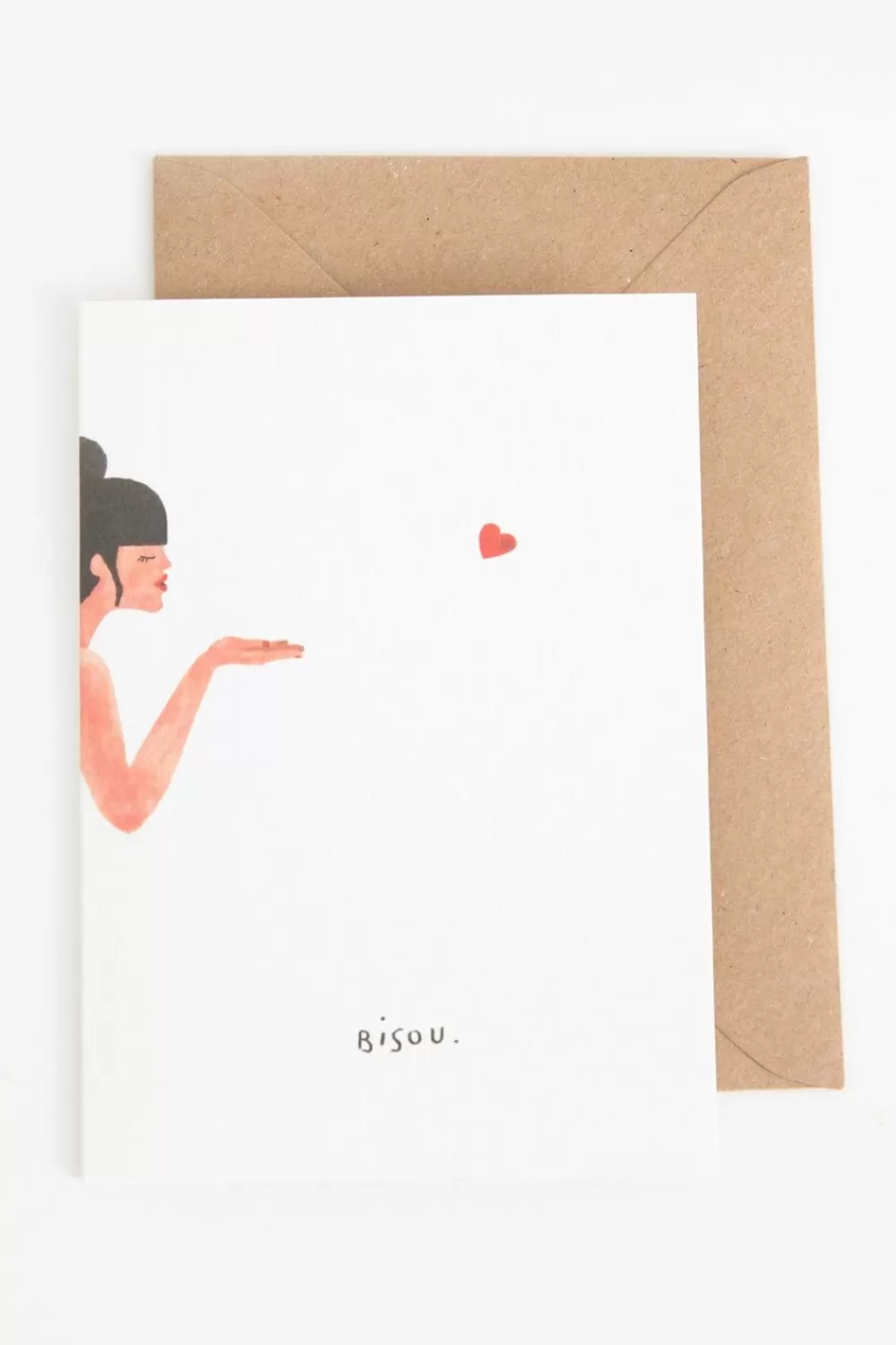 Claire Leina Company Stationery>Wenskaart Bisou