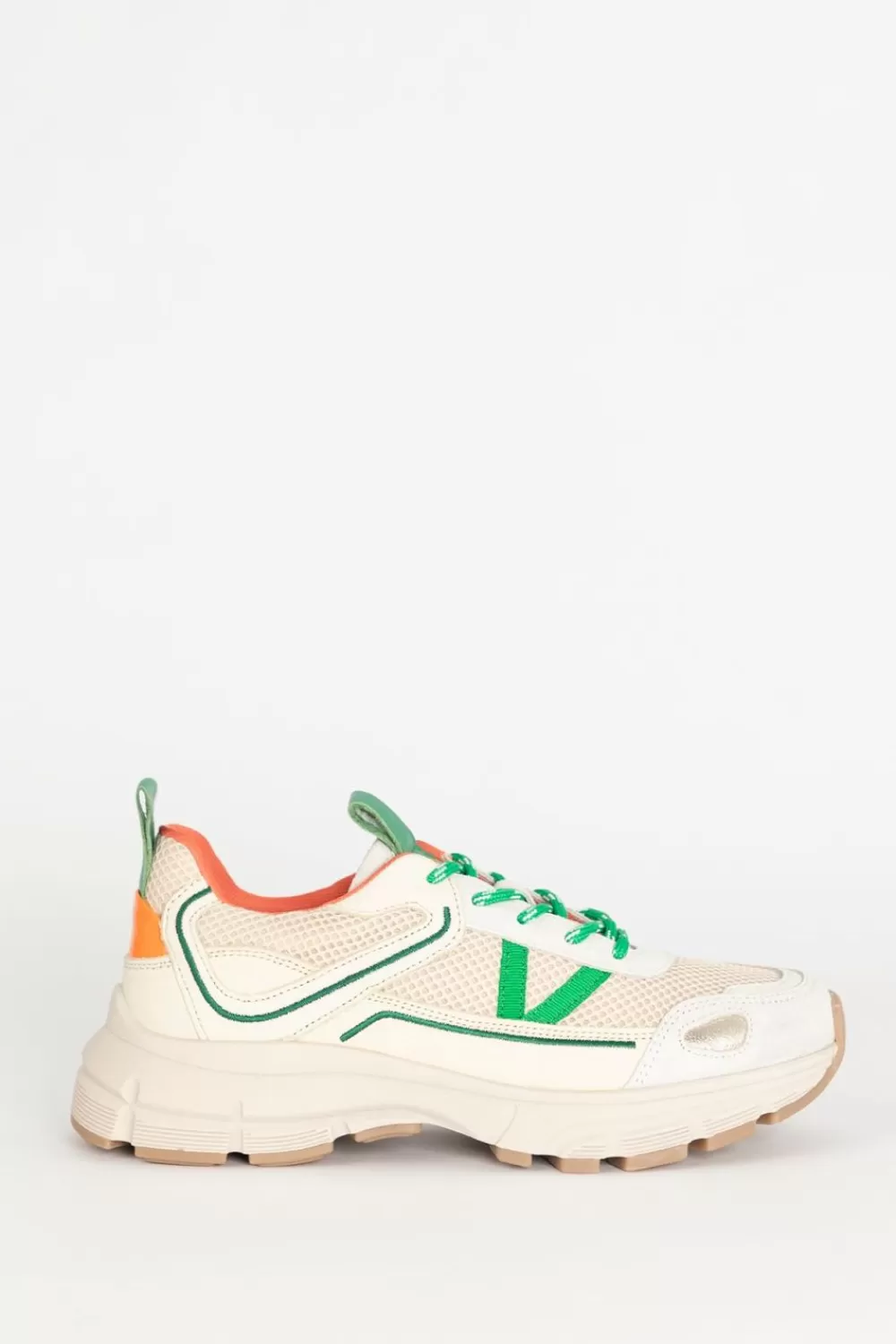 Dames Sissy-Boy Schoenen>Witte Sneakers Met E Details