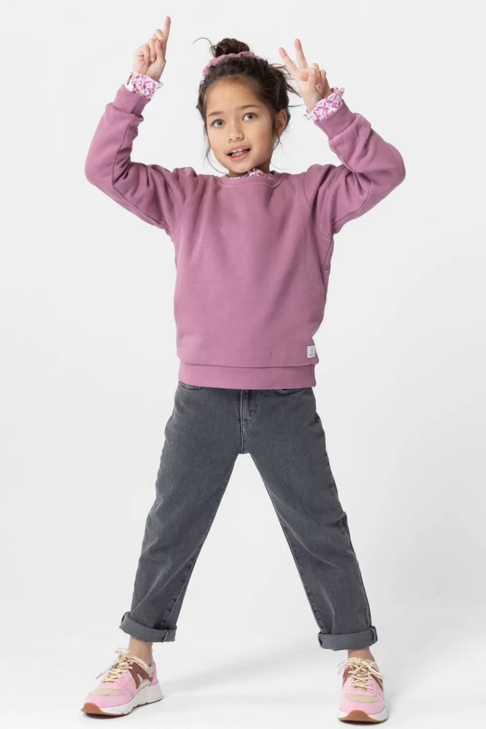 Kids Sissy-Boy Broeken>Zwarte Loose Fit Jeans